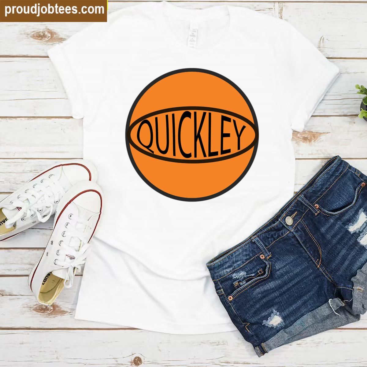 Immanuel Quickley Knicks Logo Oversized Tee Shirt