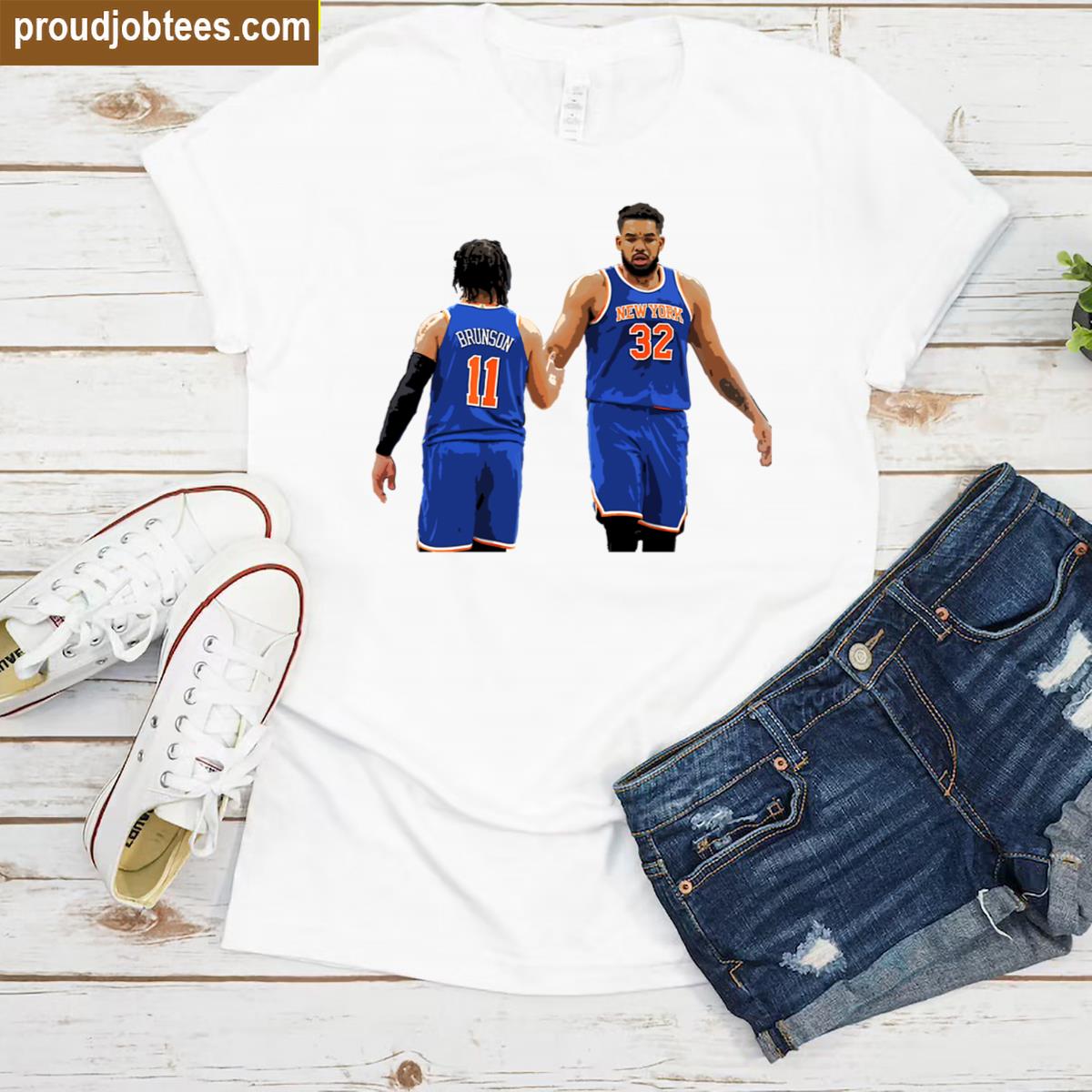 Jalen Brunson Basketball Duo Tee Shirt
