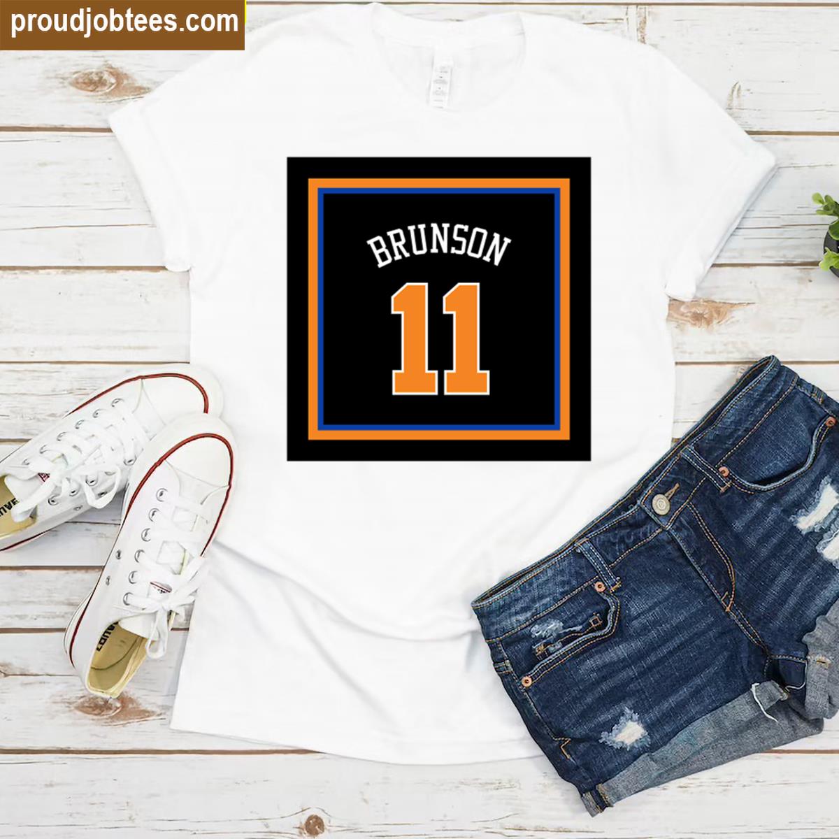 Jalen Brunson New York Basketball Tee Shirt