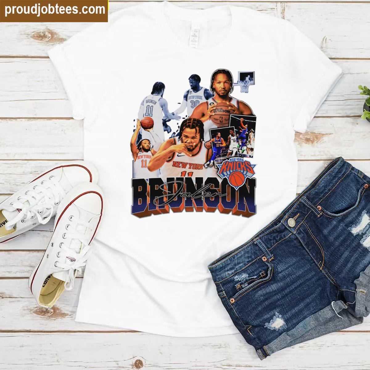 Jalen Brunson Vintage Graphic Tee Shirt