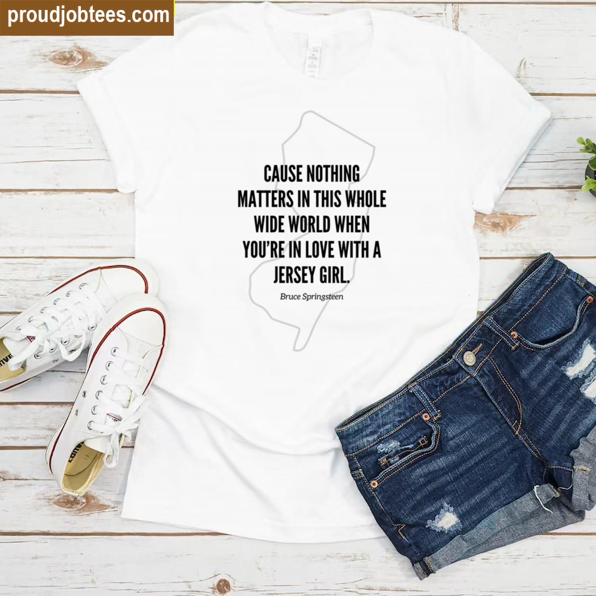 Jersey Girl Casual Fashion Tee Shirt