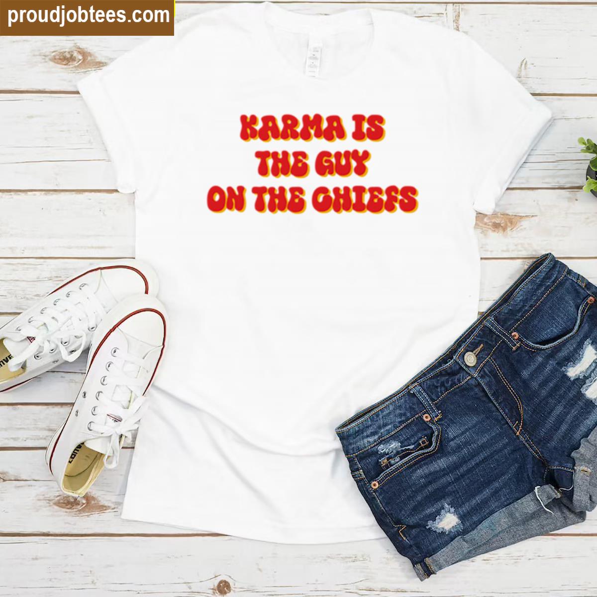Karma Tee Chiefs Fun Style Shirt
