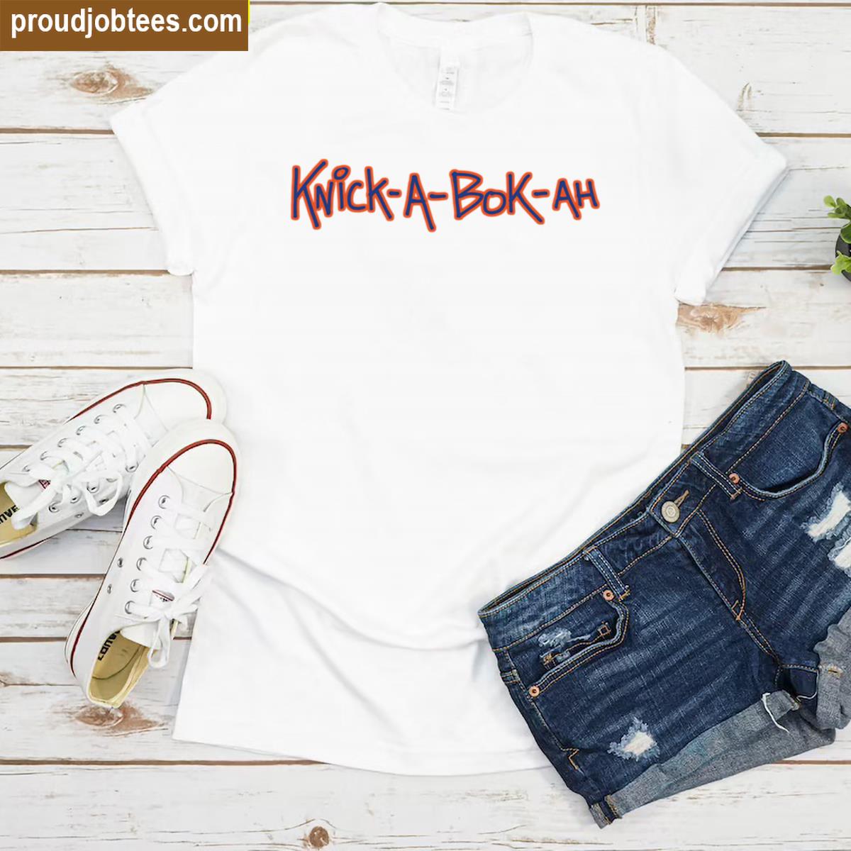 Knick A Bok Ah Design Tee Shirt