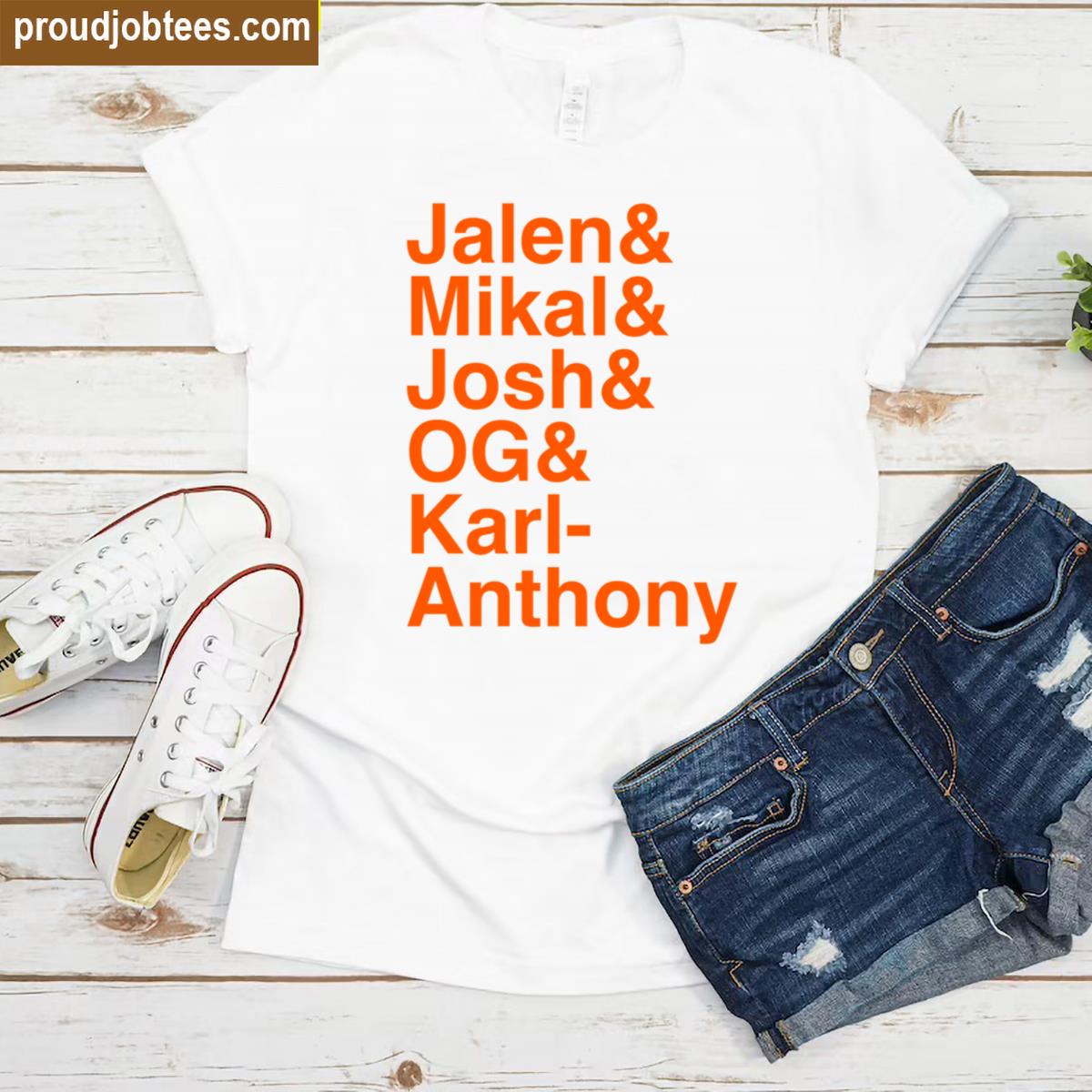 Knicks List Printed Tee Shirt