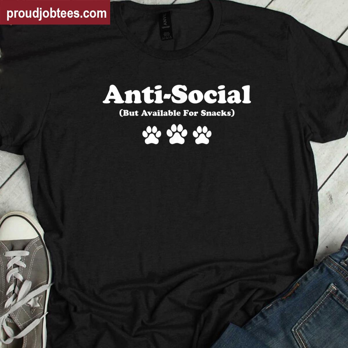 Snacks Available Cat Tee Shirt