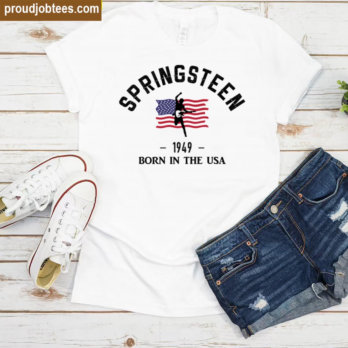 Usa Born Pride Tee Shirt