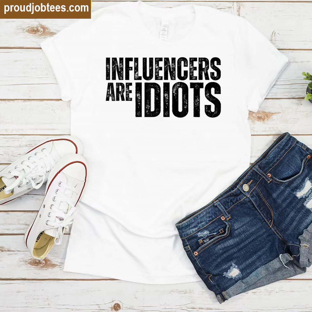 Vintage Influencers Humor Shirt